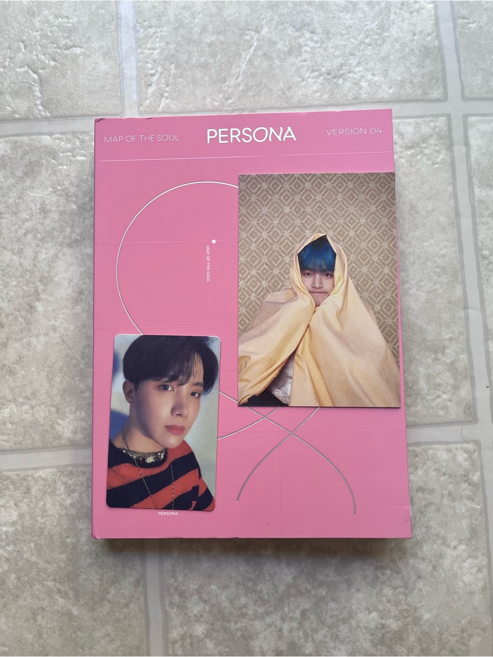 BTS Persona Version 4 Album JHope Photocard and V